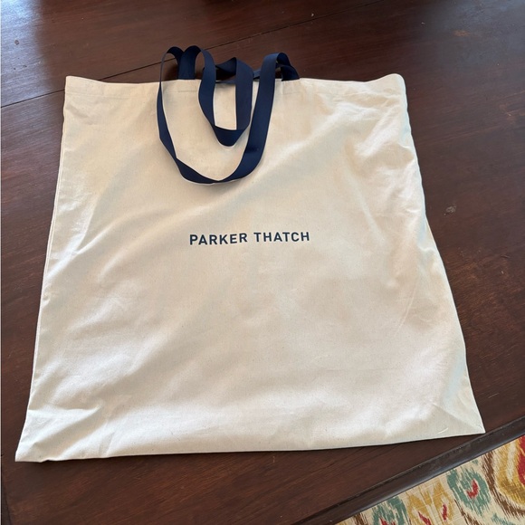 Parker Thatch Charlie Suede Top-Handle Tote Bag in Caramel Brown - Picture 16 of 16